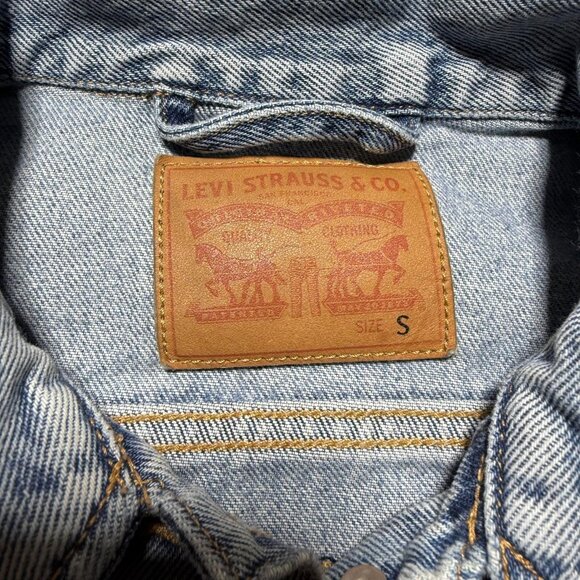 Levis Type III Mid Wash Embroidered American Way Sample Denim Jacket - Small - Picture 8 of 16